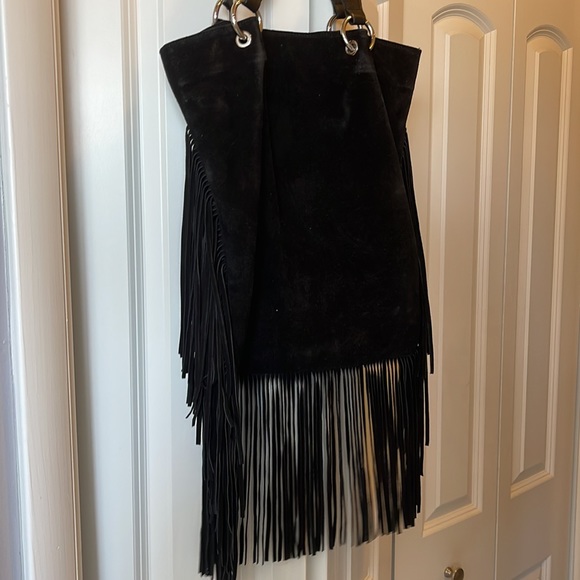 Pristine suede fringe bag* - Picture 6 of 9